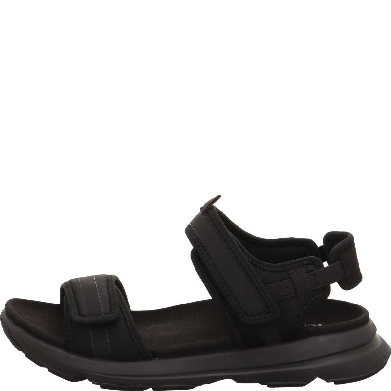 Legero LIBERTY Damen Sandale - Material: Textil/Sonstiges Material in Schwarz