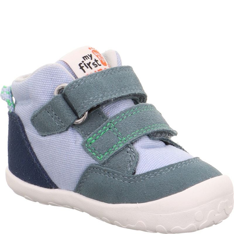 Superfit FLUMMI Sneakers high - Material: LederTextil in Blue