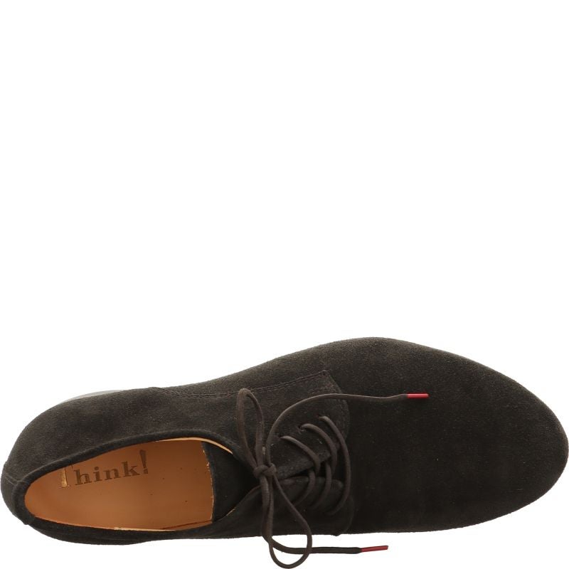Think GUAD2 Woman Lace up shoe - Material: Leather in Brown