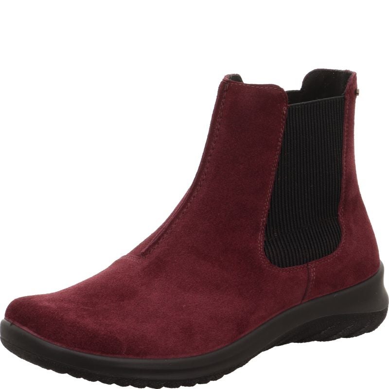 Legero SOFTBOOT 4.0 Damen Chelsea Boots - Material: Leder in Rot