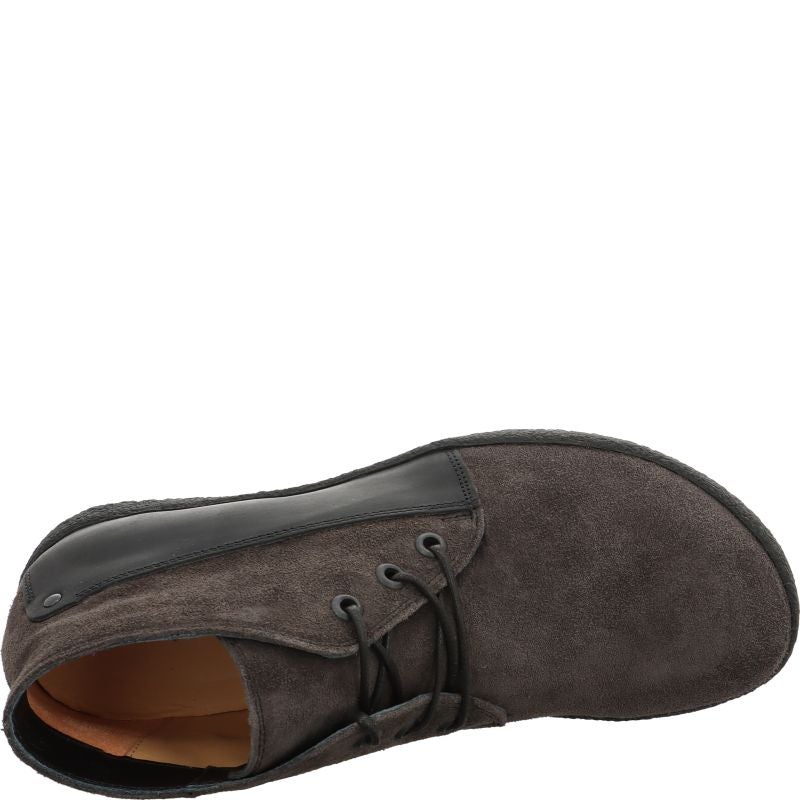 Think GEOAG Men Ankle boot - Material: Leather in Grey