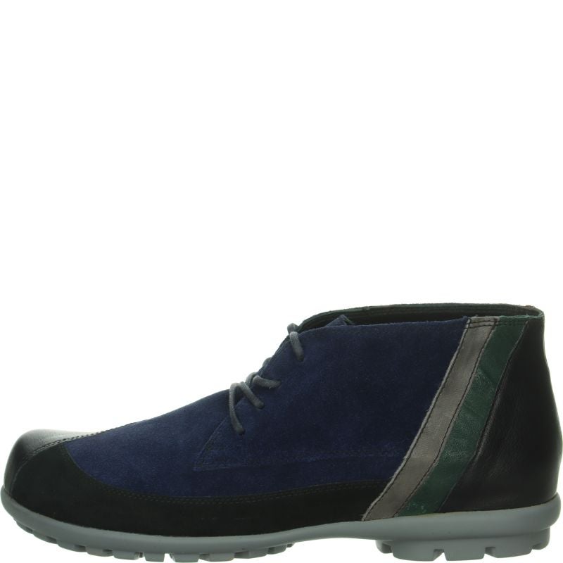 Think KONG HERREN Men Ankle boot - Material: Leather in Blue
