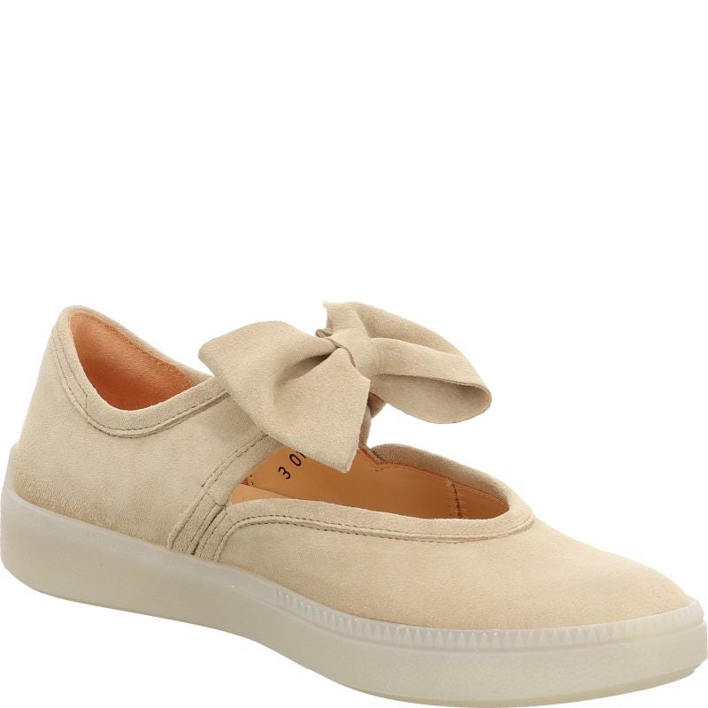 Think TURNA WOMEN Ballerina - Material: Leather in Beige