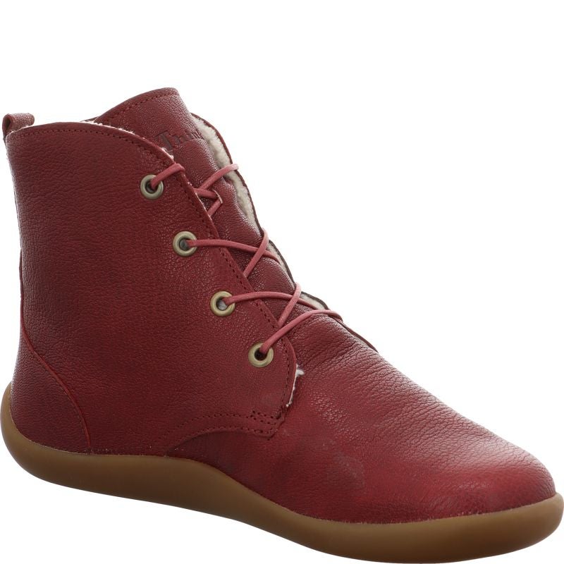 Think! BLO Damen Ankle Boots - Material: Leder in Rot