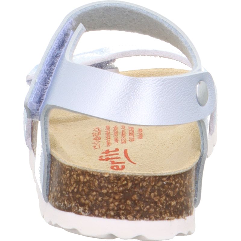Superfit FUSSBETTPANTOFFEL Girls Sandal - Material: Sonstiges Material in Blue