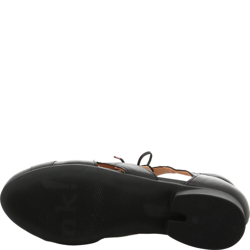 Think GUAD2 Woman  - Material: Leather in Black