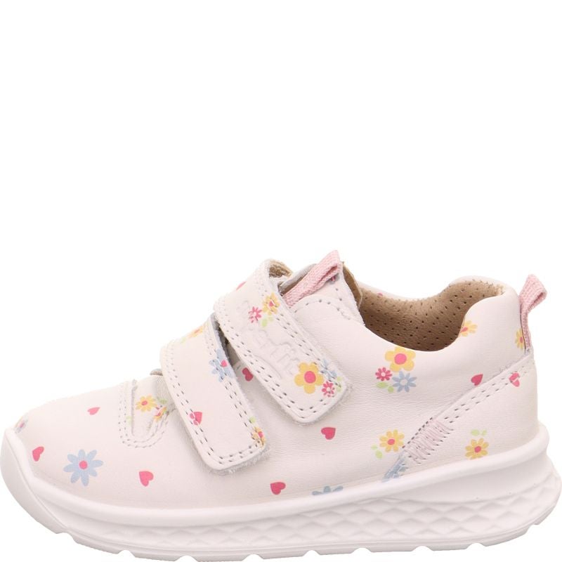 Superfit BREEZE Sneaker high - Material: Leder in Weiß