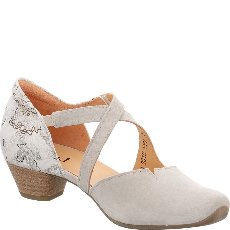 Think AIDA DAMEN Pumps - Material: Leather in Grey