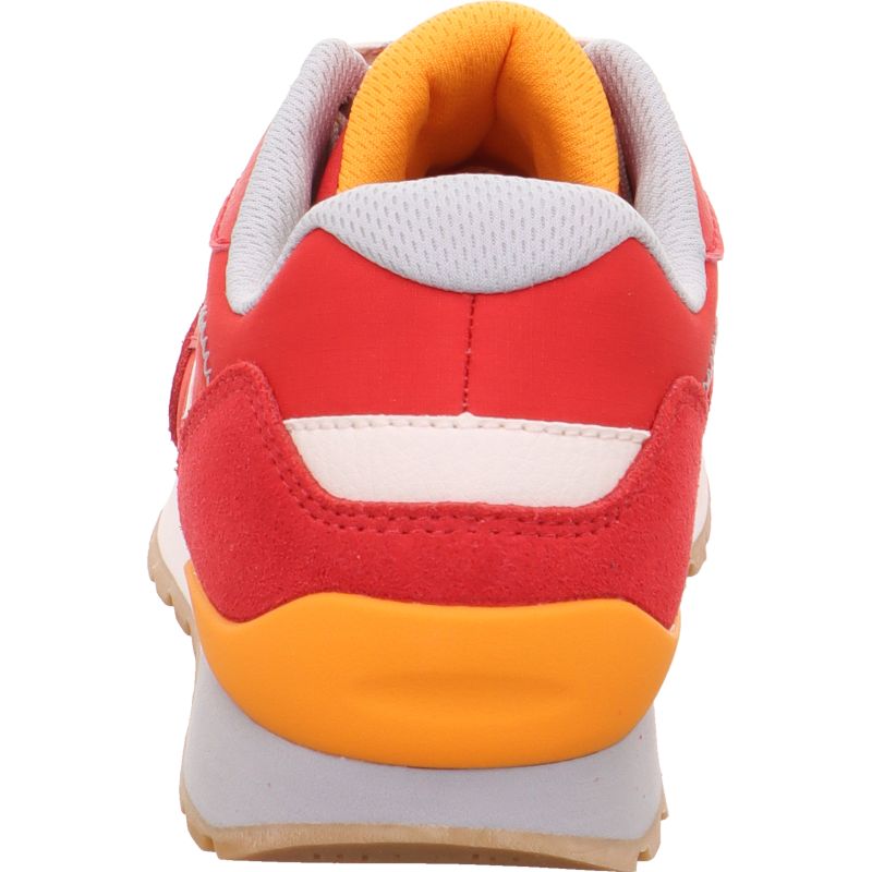 Superfit DASH Sneaker low - Material: Leder/Sonstiges Material/Textil in Rot