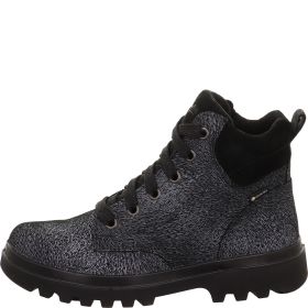 Superfit ABBY NOVA Mädchen Boots - Material: Leder/Textil in Schwarz