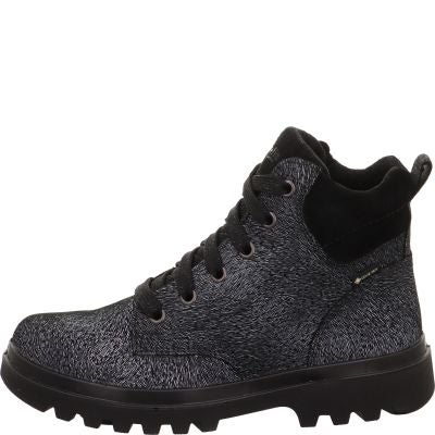 Superfit ABBY NOVA Mädchen Boots - Material: Leder/Textil in Schwarz
