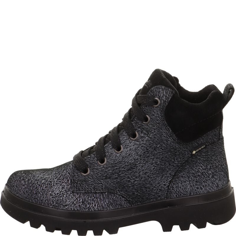 Superfit ABBY NOVA Mädchen Boots - Material: Leder/Textil in Schwarz