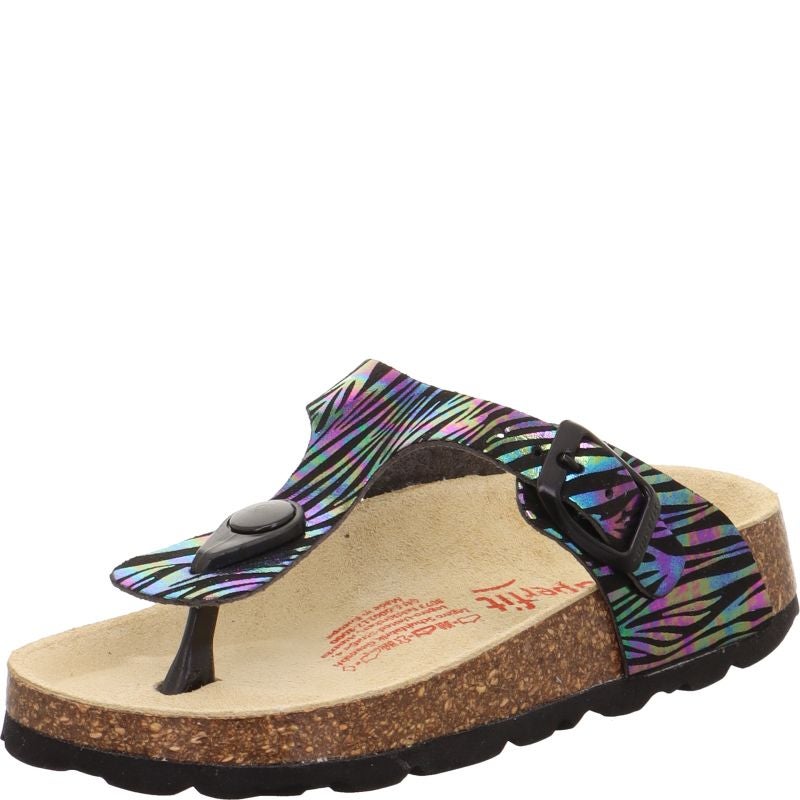 Superfit FUSSBETTPANTOFFEL Slipper - Material: Textile in Black