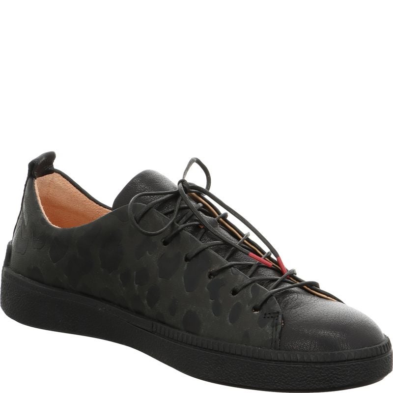 Think! TURNA DAMEN Damen Sneaker low - Material: Leder in Schwarz
