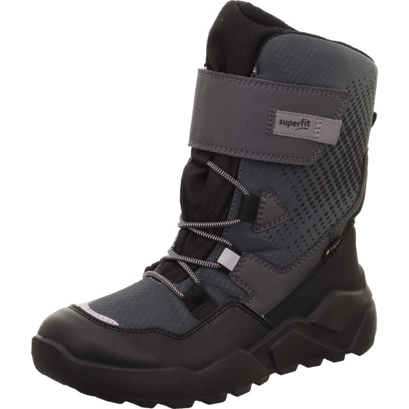Superfit ROCKET Unisex | Boys Boot - Material: Textil/Sonstiges Material in Black