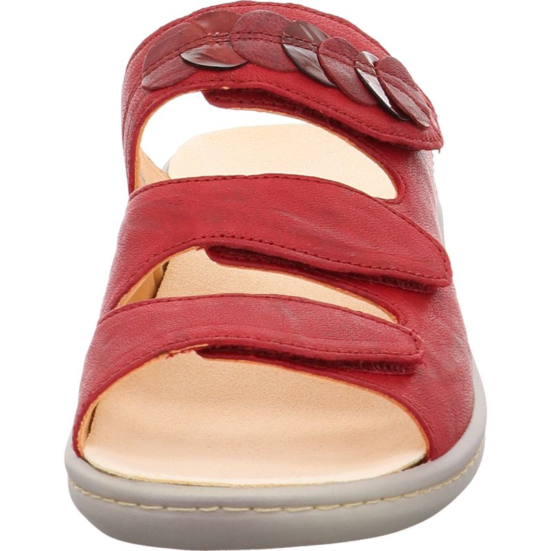 Think CAMILLA DAMEN Mules - Material: Leather in Red