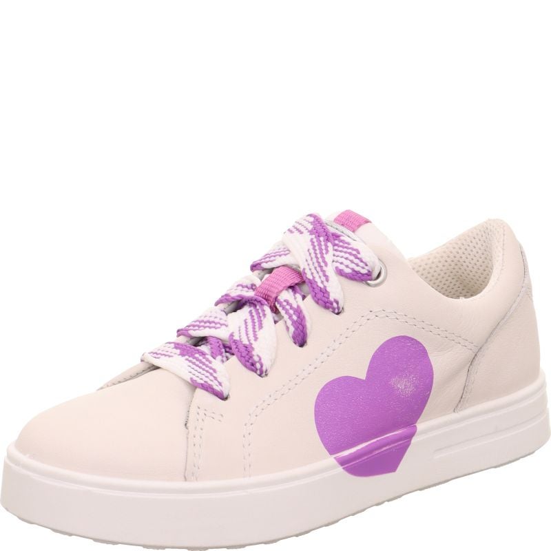 Superfit STELLA Mädchen Sneaker low - Material: Leder/Textil in Weiß