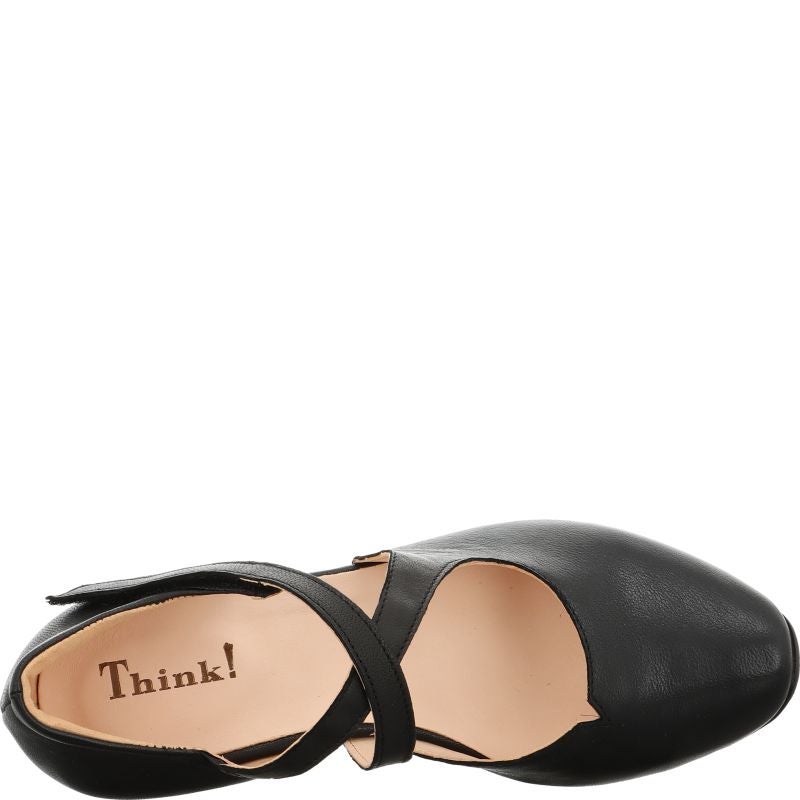Think AIDA DAMEN Woman Pumps - Material: Leather in Black