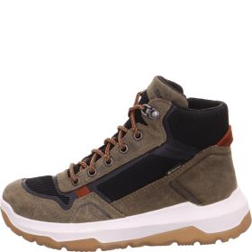 Superfit SPACE Boys Boot - Material: Leather/Textil in Green