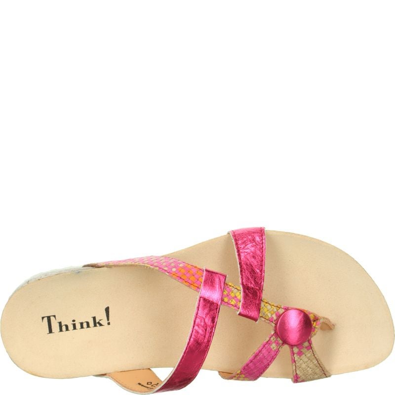 Think JULIA DAMEN Woman Mules - Material: Leather in Multi Colour