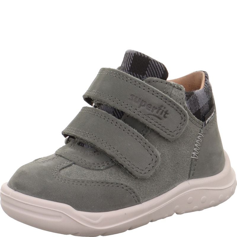 Superfit WHALEY Sneakers high - Material: Leather/Textil in Green