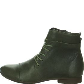 Think! GUAD2 Stiefelette - Material: Leder in Oliv