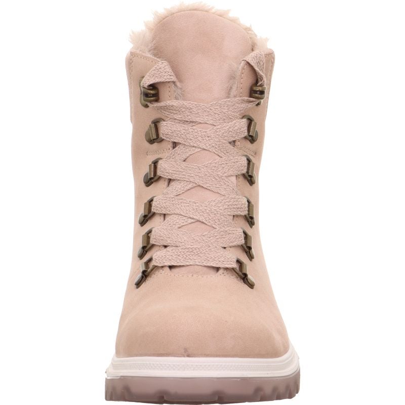 Legero MONTA Damen Schnürboots - Material: Leder in Rosa