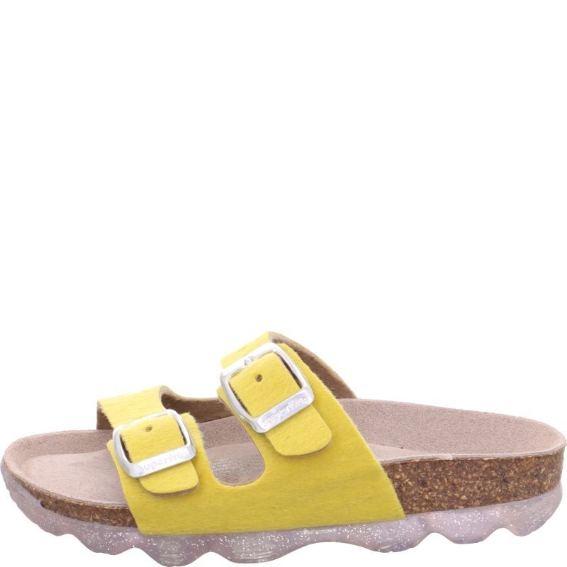 Superfit JELLIES Girls Slipper - Material: Sonstiges Material in Yellow