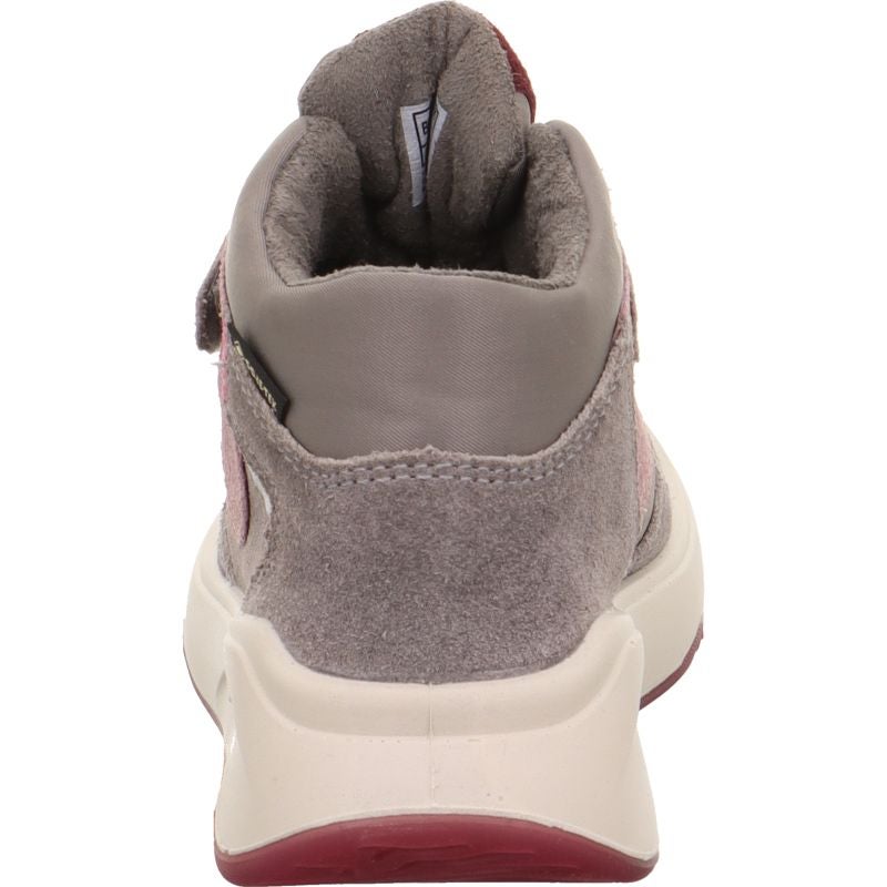 Superfit MELODY Girls Sneakers high - Material: Leder/Sonstiges Material/Texti in Grey
