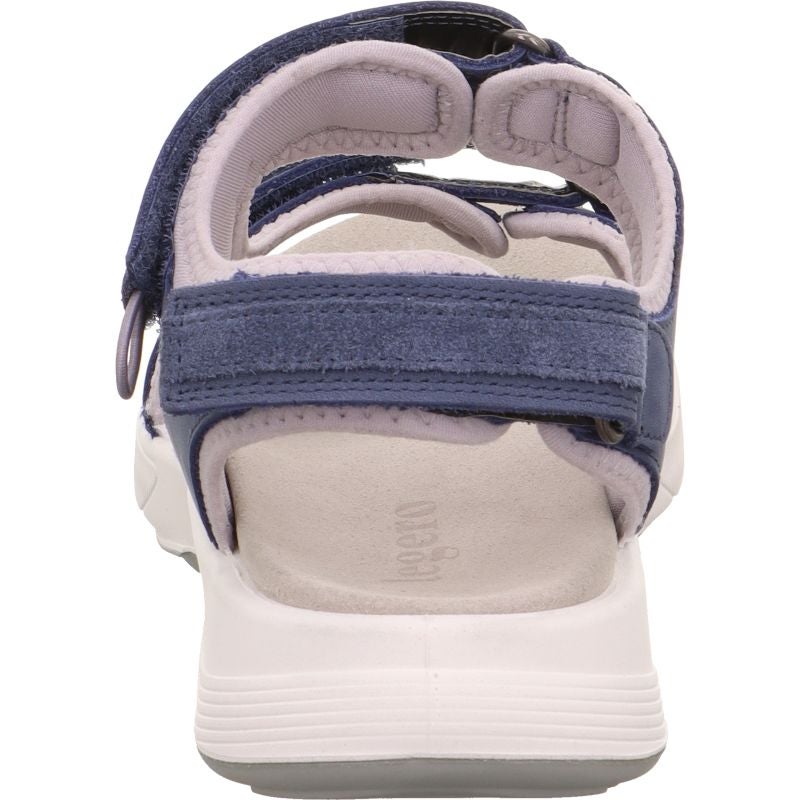 Legero SIRIS 2.0 Damen Sandale - Material: Leder/Textil in Blau