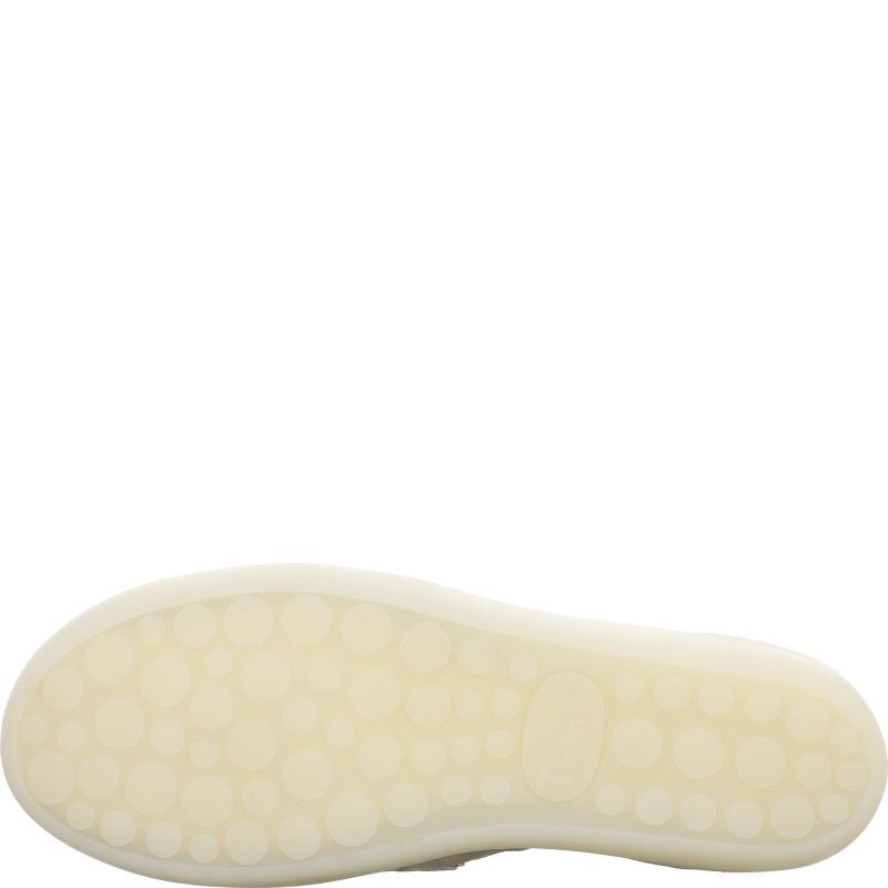 Think NATURE Woman Slipper - Material: Leather in Grey