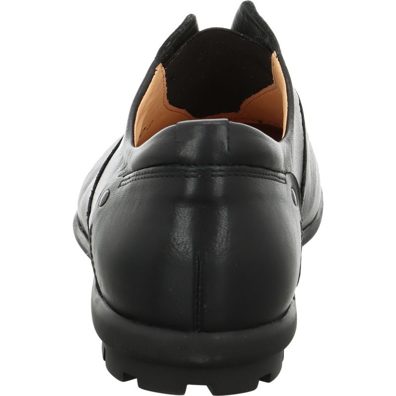 Think KONG HERREN Men Slipper - Material: Leather in Black