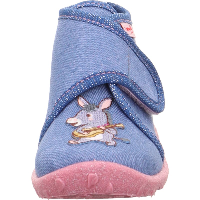 Superfit SPOTTY Girls Slipper - Material: Textile in Blue