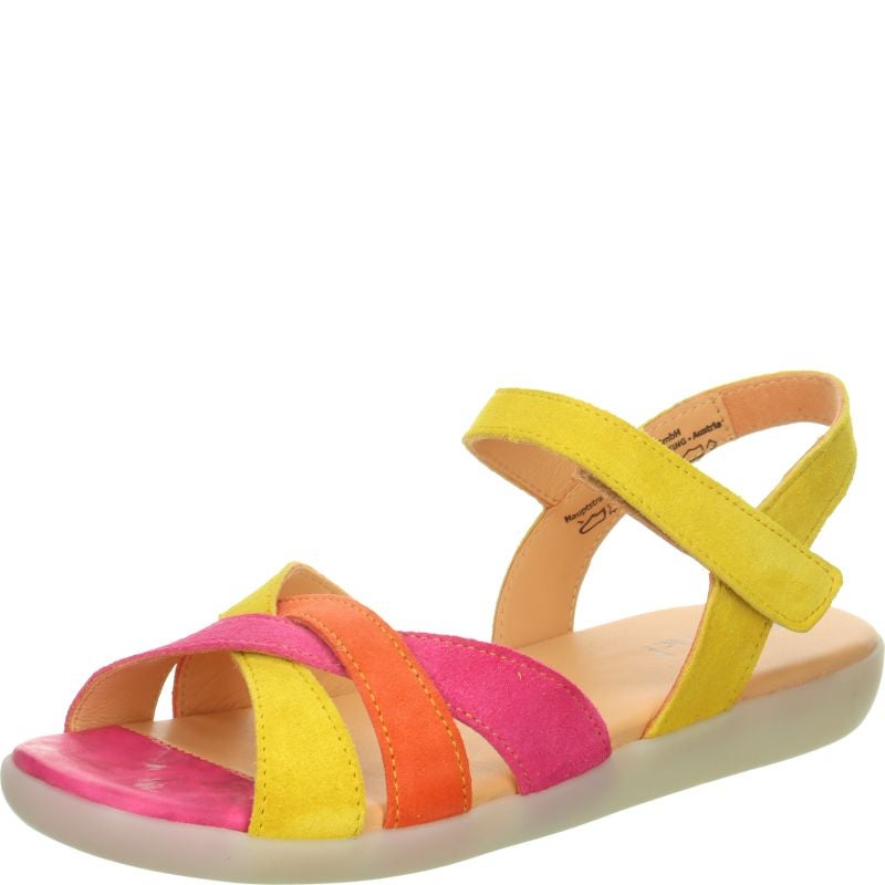 Think NATURE SAND Woman  - Material: Leather in Yellow