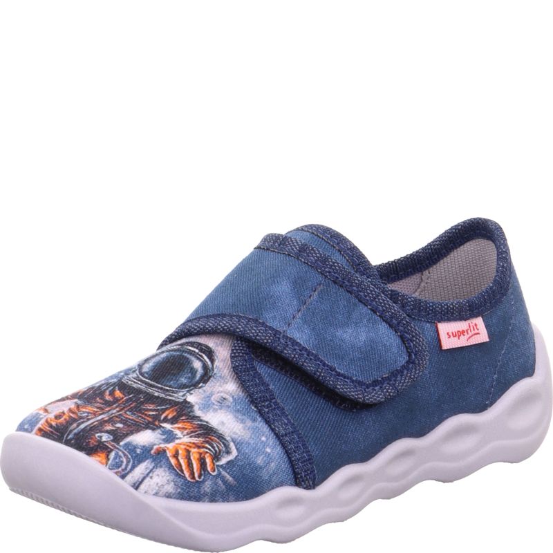 Superfit BUBBLE Boys Slipper - Material: Textile in Blue