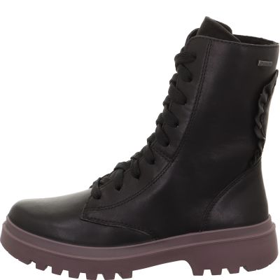 Superfit ABBY Girls Boot - Material: Leather in Black