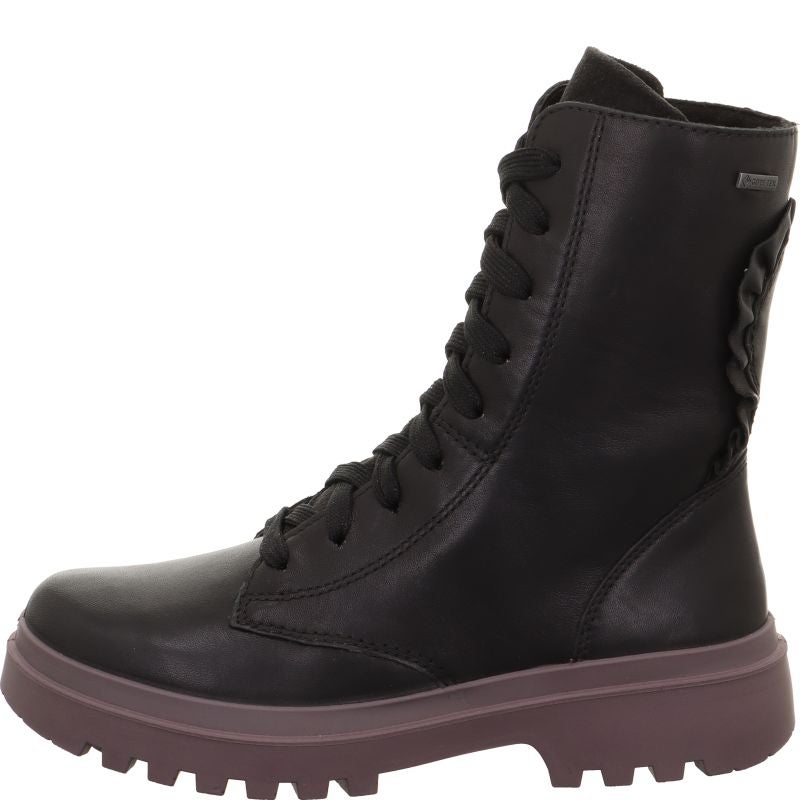 Superfit ABBY Girls Boot - Material: Leather in Black