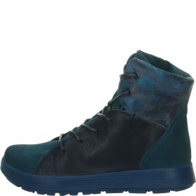 Think COMODA Ankle boot - Material: Leather in Blue