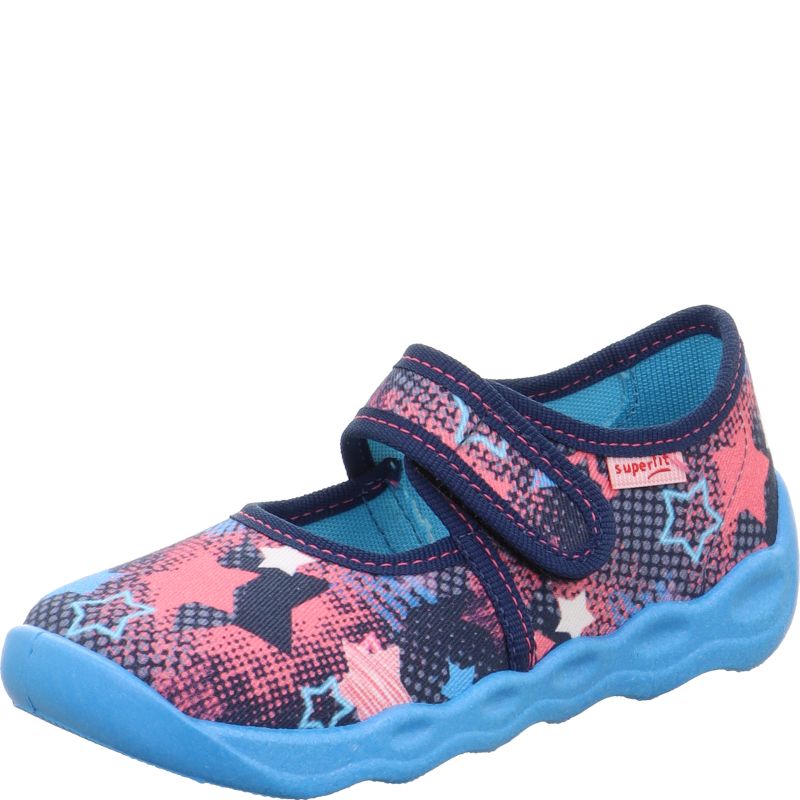 Superfit BUBBLE Girls Slipper - Material: Textile in Blue