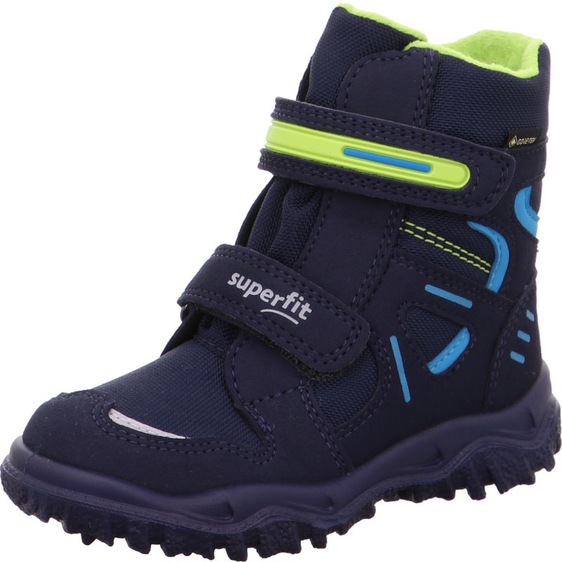 Superfit HUSKY Unisex, Boys Boot - Material: Textile in Blue