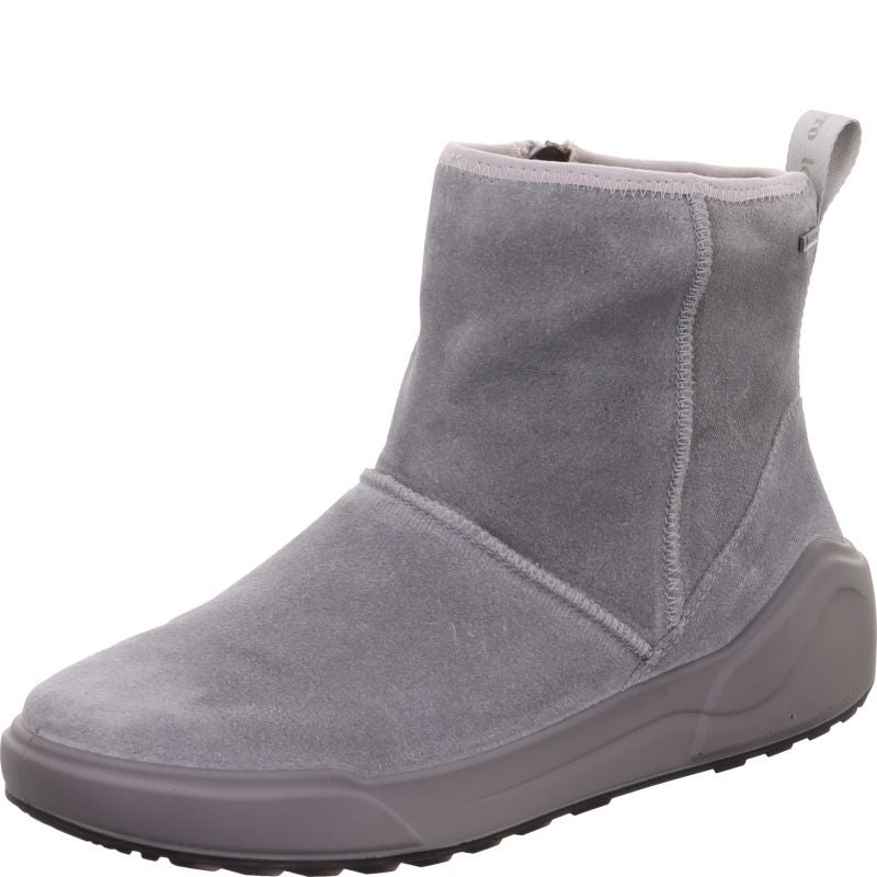 legero COSY Damen Stiefelette - Material: Leder in Grau