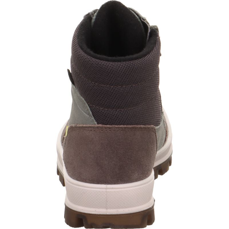superfit TEDD Jungen Boots - Material: Leder/Textil in Grün