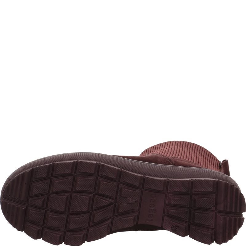 Legero NOVARA Damen Stiefelette - Material: Leder in Rot