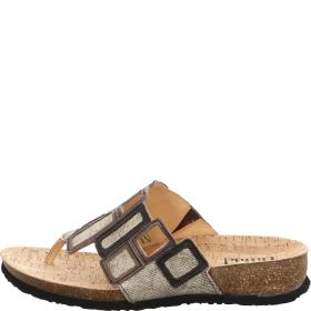 Think JULIA DAMEN Mules - Material: Leather in Grey
