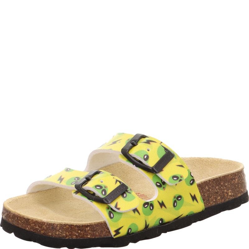 Superfit FUSSBETTPANTOFFEL Boys Slipper - Material: Sonstiges Material in Yellow