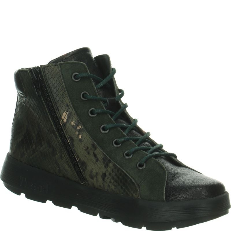 Think COMODA Ankle boot - Material: Leather in Black