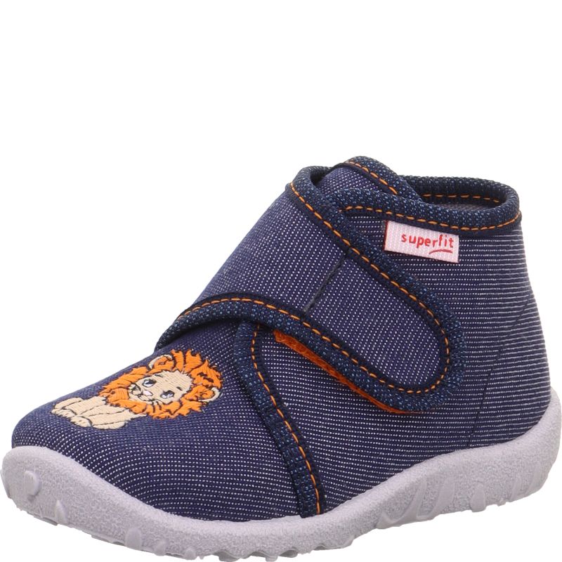 Superfit SPOTTY Boys Slipper - Material: Textile in Blue