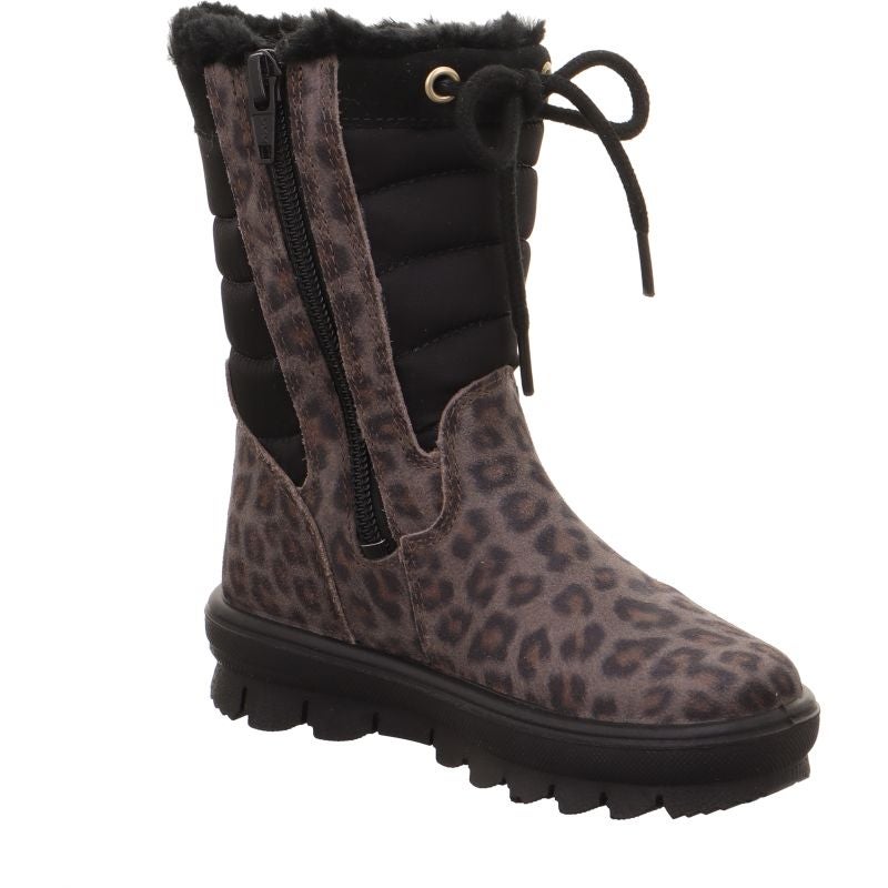 Superfit FLAVIA Stiefel - Material: Leder/Textil in Schwarz