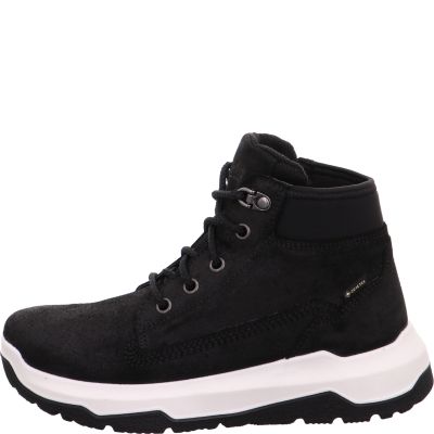 Superfit SPACE Jungen Boots - Material: Leder/Textil in Schwarz