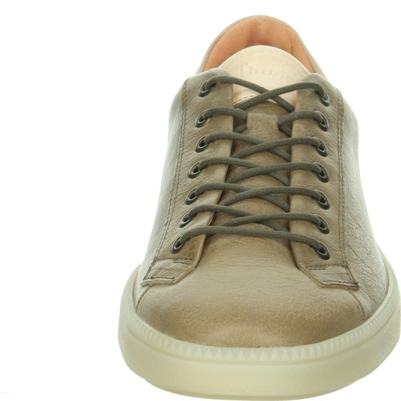 Think TURNA MEN Men Sneakers low - Material: Leather in olive